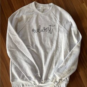 Midwest Gray Crewneck